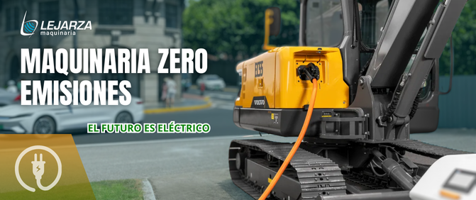 El futuro eléctrico ya está aquí: Maquinaria zero emisiones para una construcción más sostenible